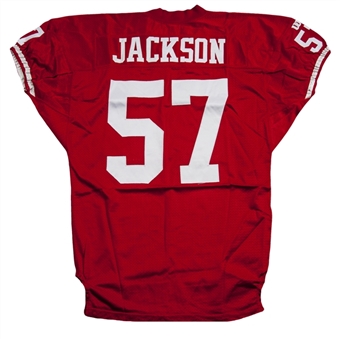 1995 Ricky Jackson Game Used San Francisco 49ers Home Jersey (49ers LOA) 